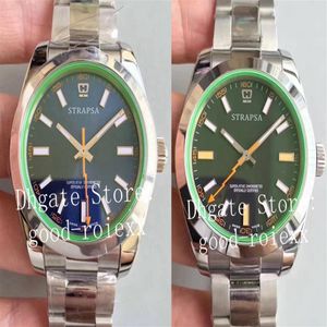 40mm 904L Steel Watches Mens Automatic Watch Men Cal 3131 Crystal Glass ETA 116400 ARF WRISTWATCHES BOX296D