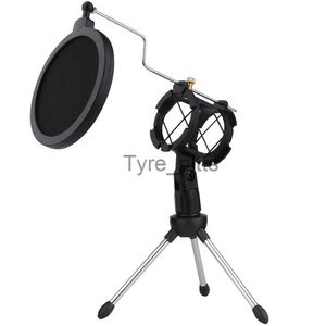 MP3/4 Dock Cradles Gevo Masaüstü Mikrofon Tripod Stand Şok Montaj Desk Mikal Tutucu Podcast Sohbeti için Pop Filtre Netliği X0731