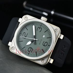 Top mens bell Automatic mechanical Watch All Dials Working Automatic Date Men Watches Luxury Fashion Mens Full Steel Band Movement Clock Wristwatches