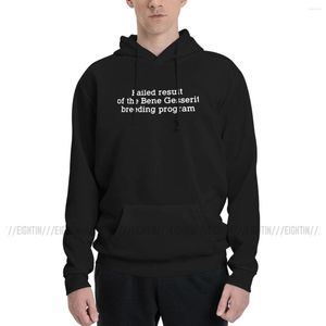 Erkek Hoodies Erkekler Dune Bene Gesserit Besleme Programı Benzersiz Çift Sweatshirt Saflaştırılmış Pamuklu Vintage Hoodie Gömlek