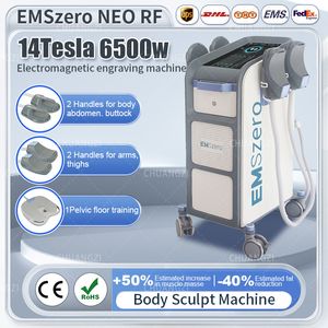 DLS-EMSlim Neo Sculpt Body 6500W 14 Tesla Electromagnetic Body Slim Muscle Stimulate EMSzero Build Muscle Sculpting Machine
