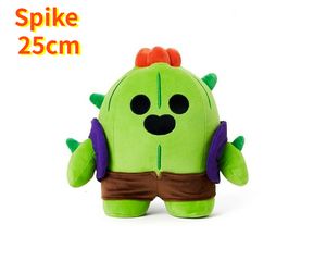 Plush dockor CoC 25cm Supercell Leon Spike Toy Cotton Pillow Game Characters kringutrustning gåva för barn Clash of Clans 230802