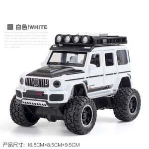 Diecast Model 1 32 Hög simulering Big Wheel G700 Alloy Car Off Road Vehicle Scenic Toys for Children Gifts 230802
