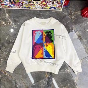 2023 bambini felpa con cappuccio maglione magliette magliette top lettera orso carino casual tee ragazzo bambino vestiti adolescenti autunno manica lunga ragazza multicolor top abbigliamento per bambini maniche corte