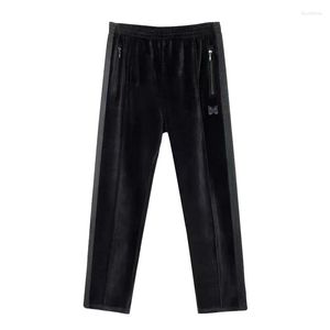 Pantaloni da uomo AGHI 22ss Butterfly Minority Fashion Pantaloni a gamba larga per il tempo libero a righe stile americano