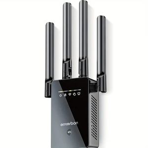 Aumente o sinal Wi-Fi da sua casa até 9000 pés quadrados 35 dispositivos - 1pc Wi-Fi Extender Booster!