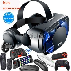 VR Glasses VRG Pro 3D VR Glasses Virtual Reality Full Screen Visual Wide-Angle VR Glasses Box For 5 to 7 inch Smartphone Eyeglasses L231208