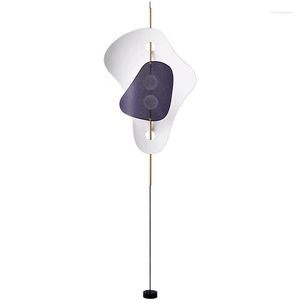 Golvlampor Artistical 2023 Modern Creative Design Home Decoration LED -lampor Bedside Standing Light For Bedroom Room