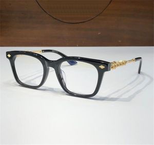 Novo design de moda óculos ópticos quadrados 8214 armação de acetato clássico estilo simples e generoso com caixa pode fazer lentes de prescrição de alta qualidade