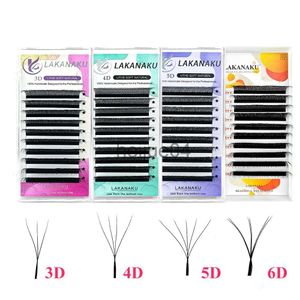 Ложные ресники Lakanaku Cilia W 6D Enselashes Extensions 3D W SHAPE WSHED LASH LASH 5D WIRE для расширения ресниц x0802