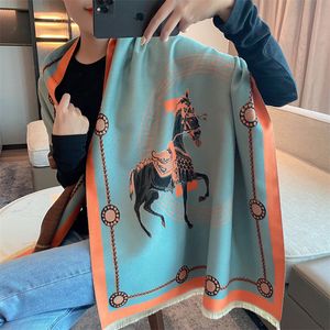 Projektant szalik Knit jedwabny szal Paszmina moda dla zwierząt szalik szykerchief paszmina lady 180 cm marki szaliki dla kobiet mężczyzn
