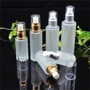 Kosmetikbehälter im Großhandel, Milchglasflasche, kosmetische Reiseverpackung, nachfüllbare Lotionsspray-Pumpflaschen, 20 ml, 30 ml, 40 ml, 50 ml, 60 ml, 80 ml, 100 ml