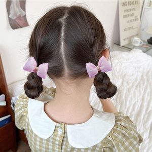 Аксессуары для волос с боковой клип Жемчужный лук цветочный цветок девочка Bowknot Set Set Corean Style Barrette Children