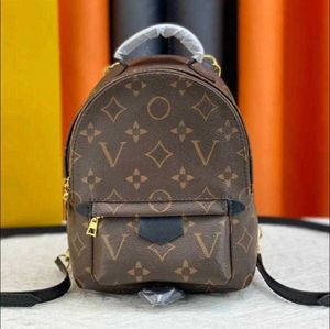 Lüks Bayan Tasarımcı Çanta Sırt Çantası Louiseits Monogramlar Orijinal Deri Retro Kontrast Mini Okul Kitap Çantaları Viutonits Casual Fermuar Crossbody Bag Yüksek Kalite