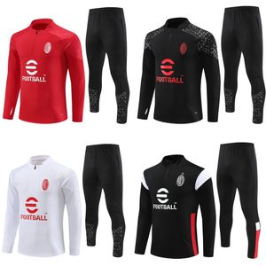 AC S Designer Trailsuit Retro Tuta Maglia Jersey Eğitim Suretlement Camiseta Forma Chandal Kit 23 24 Futbol Erkek ve Çocuk Uomo