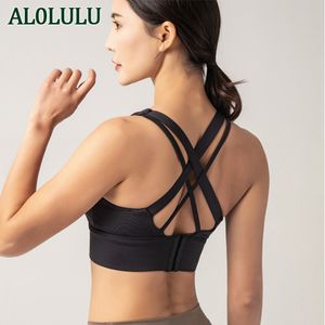 Al0lulu Sports Underwear Women Running Yoga Vest Fitness Beauty Back Bra