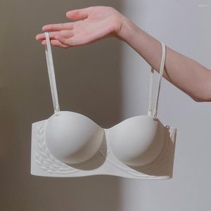 Kobiety dla kobiet Summer bez pleców przeciw wsuwaniu zabezpieczającego zgromadzenia push up bra balelet bieliznę dla kobiet kobiet bielizny y4127