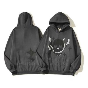 Trasiga planet hoodies grafisk tee designer tryckt mens hoody 3d skum graffiti bokstav hip hopp tröjor kvinnor långärmad passar y1