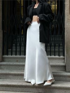 Gonne HEYDRESS Moda donna Slim Long Office Lady Elegante vita alta aderente al pavimento femminile streetwear coreano