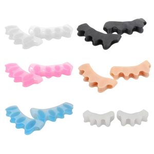 Korekta separatora stóp Hallux Valgus Sundries Corrector 2pcs/Lot Silikon ortopedyczny młot wyprostowca pielęgnacja pielęgnacji stóp LL