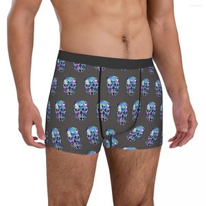 Cueca T800 Cueca Terminator Print Boxer Shorts Trenky Man Simples Boxer Breve Presente de Aniversário