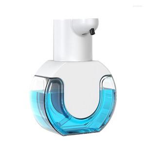 Liquid Soap Dispenser Automatic Touchless Hand Sanitizer Bottle Sensor Wall Mounted Bathroom Accessory