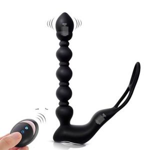 Analspielzeug, weiblicher Analplug, Perlenvibrator, Stick, männliche Masturbation, Analplug mit Prostata-Massage, Paar, Flirten, extremer Sex, Analplug-Spielzeug, 230801