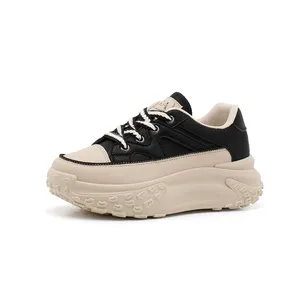Woman Casual White Red Girls Black Women New Shoes Designer Outdoor Womens Fashion Design Laces Sports Trainers Leather Platform Sneakers Size 35-40 S s