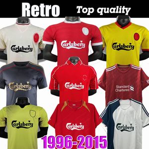 Dalglish retro piłka nożna Gerrard 2005 Smicer Alonso 10 11 koszulki piłkarskie Torres 82 89 91 MAILLOT 85 86 Kuyt Keane 08 09 Suarez 00 01 04 05 06 07 07