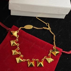 Иметь марки 18K золотой шарм браслеты женского роскошного дизайнера браслетов женская вечеринка подарки на день рождения подарки