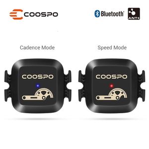 Cykeldatorer Coospo BK 7 Cadence and Speed ​​Sensor Dual Mode RPM Monitor Bluetooth 4 0 Ant Road for Wahoo Computer 230801