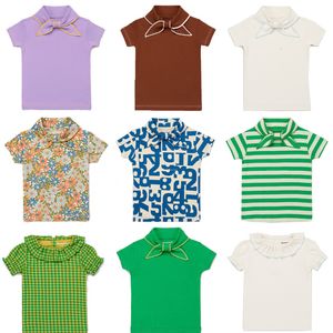 T-shirt Vestiti per ragazza Misha Puff 2023 Summer Brand Kids T-shirt per ragazzi Infant Baby Cute Short Sleeve Tees Toddler Cotton Tops 230802