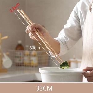 Bacchette 32cm / 42cm Super lunghe in legno Cook Noodles Pot Deep Fried Sticks in stile cinese Attrezzo da cucina
