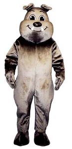 TUFFY BULLDOG Costumi della mascotte di Halloween Personaggio dei cartoni animati Vestito completo di Natale Vestito da festa all'aperto Abbigliamento pubblicitario promozionale per adulti