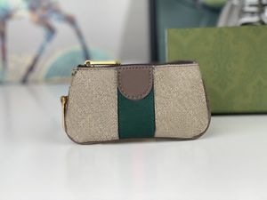女性デザイナーの財布高級オフィディアコインプロセス高品質の有名なファッションスタイリストGカードホルダーレディースクラシックダブルレターマークミニクラッチバッグ