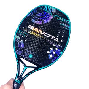 Tennis Rackets GAIVOTA Beach tennis racquet face roughbackpack 230801