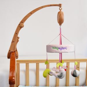 Gift Sets 1Set Baby Mobile Rattles Toys 0 12 Months Carousel Crib Holder Bed Bell Mom Handmade For borns 230802