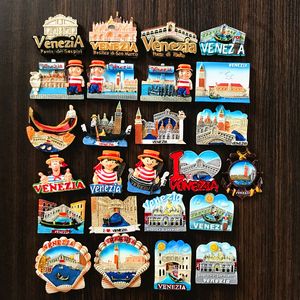 Fridge Magnets Italy Roma Venezia Souvenirs Travel 3d Handmade Home Decor Sticker Collection Gift Creative Resin 230802