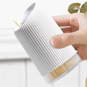 2pcs Toothpick Holders Portable Toothpick Holder Pocket Toothpick Dispenser Bucket Toothpick Storage Box Home Living Room Dining Room Convenient Life