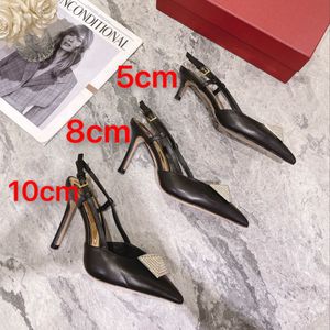 Classici sandali di marca di lusso scarpe firmate moda diapositive tacchi alti broccato floreale scarpe da donna in vera pelle sandalo del 1978 W368 003