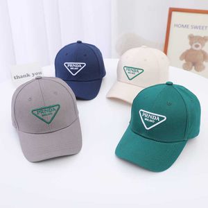 Top designer cappello di lusso berretto da baseball coreano autunno nuovo stile ragazzi e ragazze semplice cappello da sole marea visiera parasole per bambini