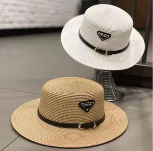 Designer Straw Hat luxury gentleman Cap top quality men's and women's sun Hat