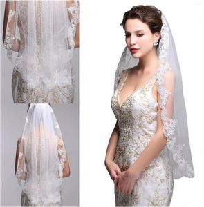 Bridal Veils Women Cream / White Bride Hens Night Wedding Hair Head Trim Veil Lace WITH COMB 2023