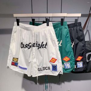 Shorts masculinos homens verão americano solto esportes meninos high street basquete reto casual para y2k sweatpants