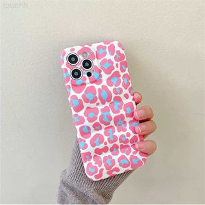 Handyhüllen Rosa Daunenjacke Leopardenmuster Handyhülle für iPhone 13 12 11 11Pro Max 12Pro Max X XS XR Hülle Silikonhülle coque fundas L230731