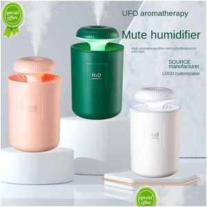 Other Home Garden Usb Mini Humidifier Car Mute Aromatherapy Hine Indoor Creative Atomizer Colorf Lights Bedroom Essential Oil Diff Dh89Y
