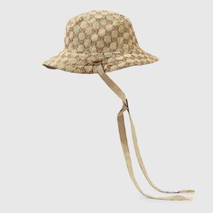 Odwracalny wielolourowy projektanci kapelusz mężczyźni płótno modne czapki wiadra letnie damskie czapki dopasowane ggity fisherman beach bonnet sun casquette pworr