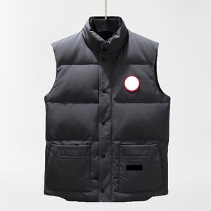 Designer Down Vest Pocket Jackets Högkvalitativ NFC Womens Parka ärmlös pufferjacka dragkedja Män Downs Casual Vests S-2XL