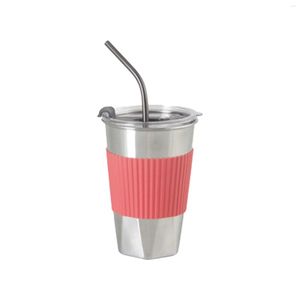 Tazze isolate Sippy Cup a tenuta stagna 474 ml regalo di compleanno bottiglia d'acqua caffè tazza da viaggio per tè freddo auto per adulti
