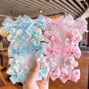 Accessori per capelli Princess Super Immortal Bow Hairpin Fabric Art Flower Children's Do Not Hurt BB Clip Girls' Bang